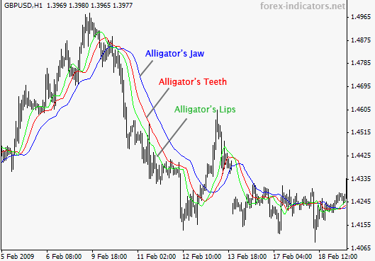 forex trading alligator indicator