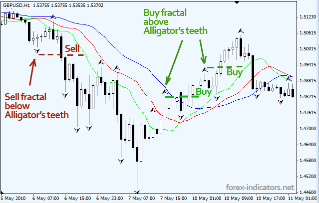 Forex fractals Bill Williams