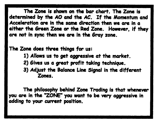 Forex MT4 indicator Tradezone